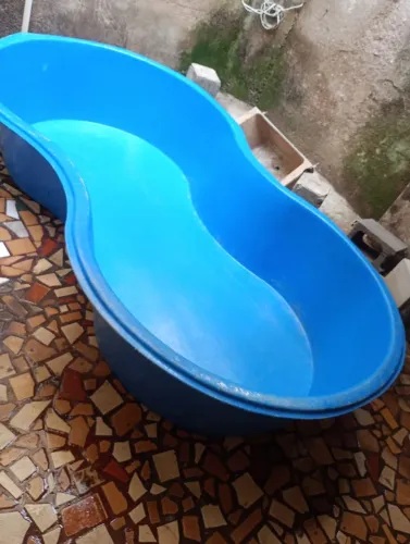 Piscina feijão 500l