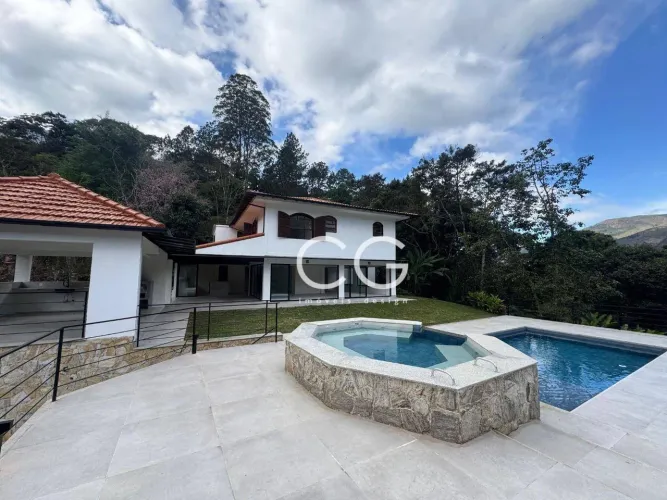 Casa com 5 dormitórios à venda, 600 m² por R$ 3.950.000,00 - Jrd Araras - Petrópolis/RJ