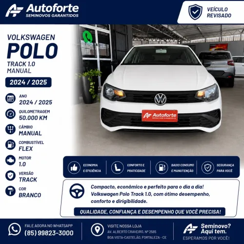 Volkswagen Polo Track 1.0 Flex 12V 5P 2025