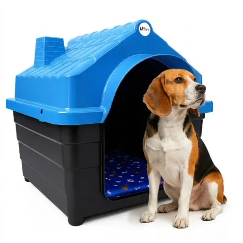 Casinha Plástica Cachorro Numero 7 Várias Cores