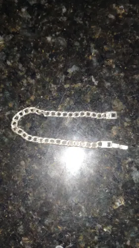 Pulseira de Prata Masculina NL 925