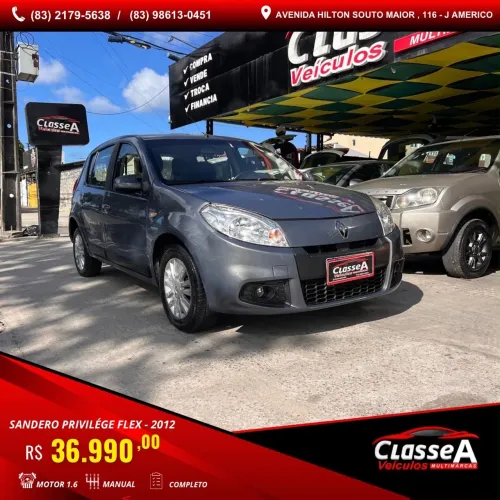 Renault Sandero Privilège Hi-flex 1.6 8V 5P 2012
