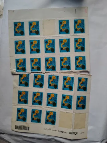 Selo carta comercial 1 porte