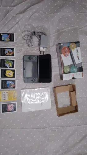 New 3DS XL Completo Desbloqueado Preto e em ótimo estado