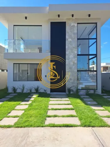 Casa em Condomínio para Venda em Camaçari, Vila de Abrantes (Abrantes), 4 dormitórios, 4 s
