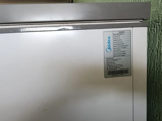 Vende freezer horizontal SEMINOVO