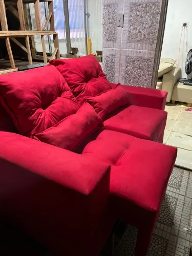 Sofá retrátil 1,80cm direto da fábrica