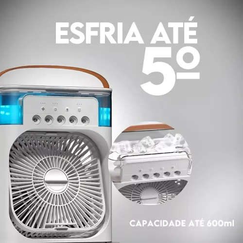 VENTILADOR E HUMIDIFICADOR MINI COOLER (ENTREGA A COMBINAR)!