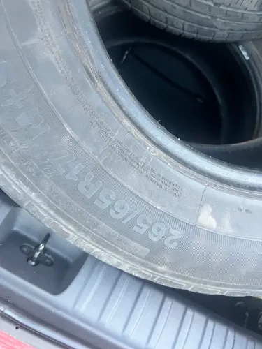 Pneus 265/65/17