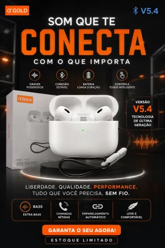Fone Bluetooth 3 meses de garantia