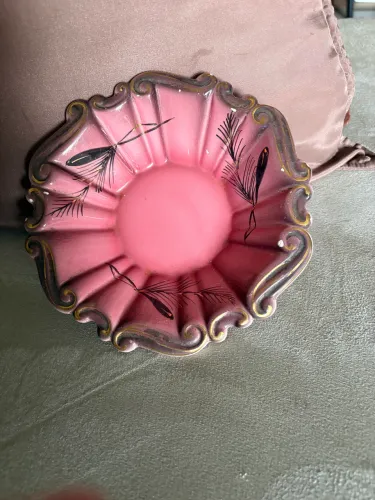 Prato cerâmica decorativo