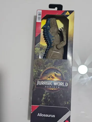 Dinossauro Allosaurus Mattel - Jurassic World Rebirth - Novo Lacrado