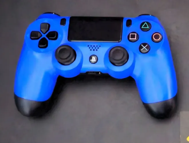 CONTROLE AZUL PS4