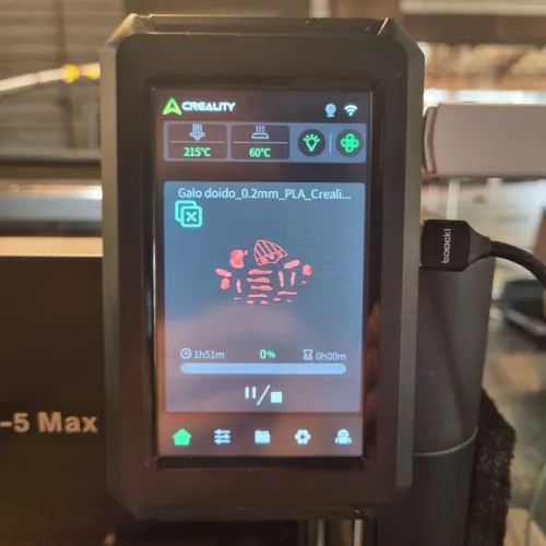 Tela Touch Original Creality Ender 5 Max - Display 4,3