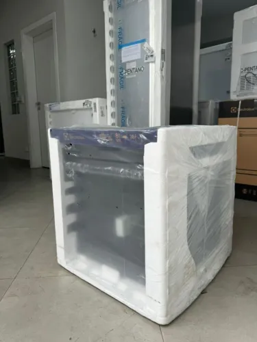 Forno de Embutir Electrolux a Gás 80L Experience com FoodSensor Cinza (OE8GF) novo<br>