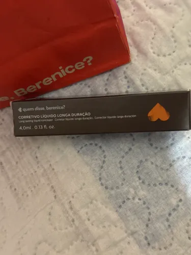 corretivo quem disse berenice cor 04 - nunca usado