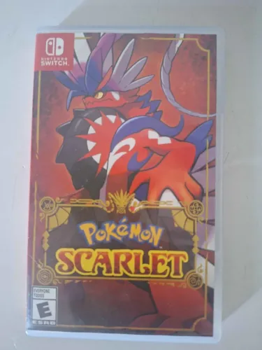 Pokémon Scarlet Mídia Física