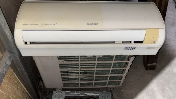 Split 9mil btus inverter gelando todo ok