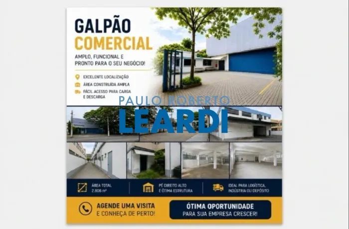 GALPÃO - LAPA DE BAIXO - SP