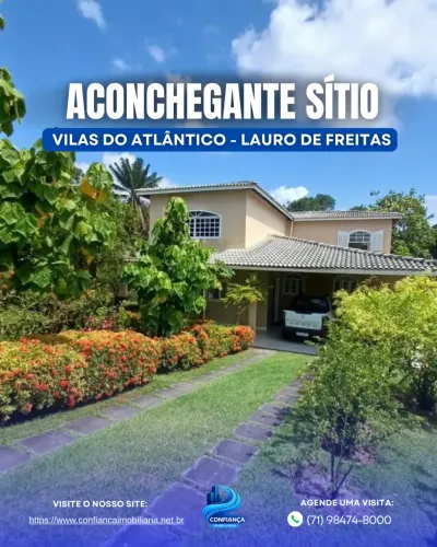 Casa à venda, VILAS DO ATLÂNTICO, Lauro de Freitas, BA