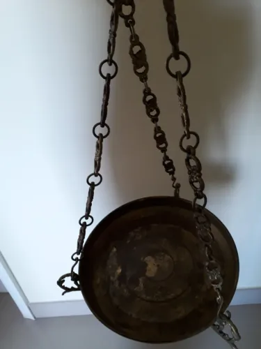 Suporte de Cobre para Plantas
