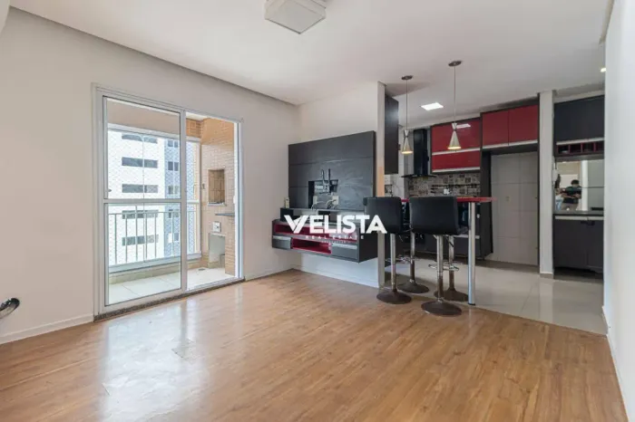 Apartamento Varanda Gourmet com 2 dormitórios à venda, 64 m² por R$ 540.000 - Estuário - S