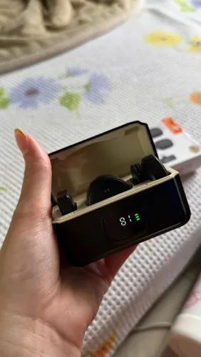 Microfone lapela sem fio 1 para 2 com estojo de carregamento cancelamento de ruído type-C