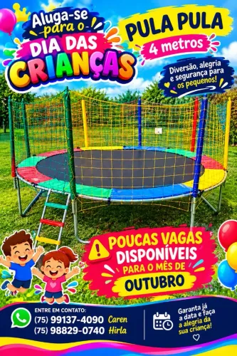 Pula pula 4 metros 