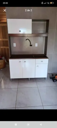 COZINHA COMPACTO DESMONTADO NA CAIXA NOVO