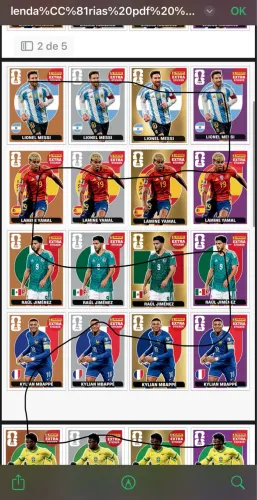 PDF Figurinhas legends copa do mundo 2026