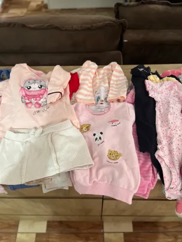 Lotinho roupas menina 3m à 1 ano