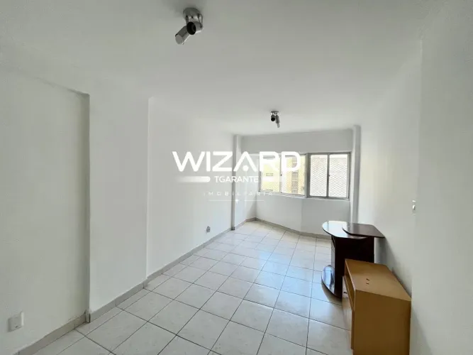 Apartamento para venda com 90m² e 1 vaga - Frente Mar - Santos