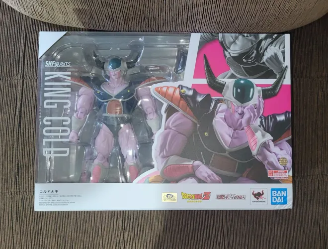 KING REI COLD BONECO DRAGON BALL Z SHF FIGUARTS BANDAI (PAI DO FREEZA)