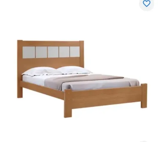Cama de casal e criado moderno novo