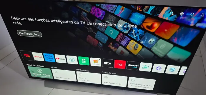 Vendo LG OLED 55" 4K C1 PSA - CARCAÇA! Goiânia - R$ 1.500