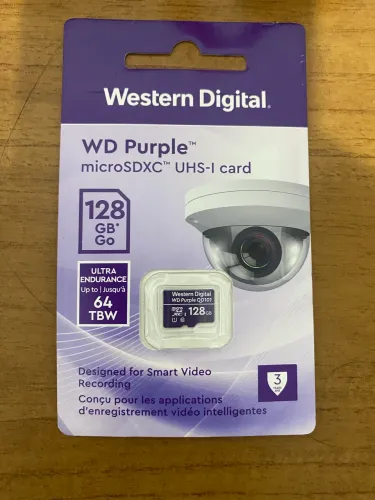 SD Card WD Intelbras 128GB