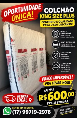 Colchão king
