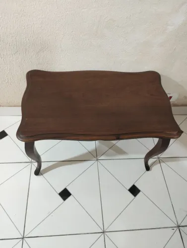 Mesa de centro provençal antiga 80 x 50 x 47