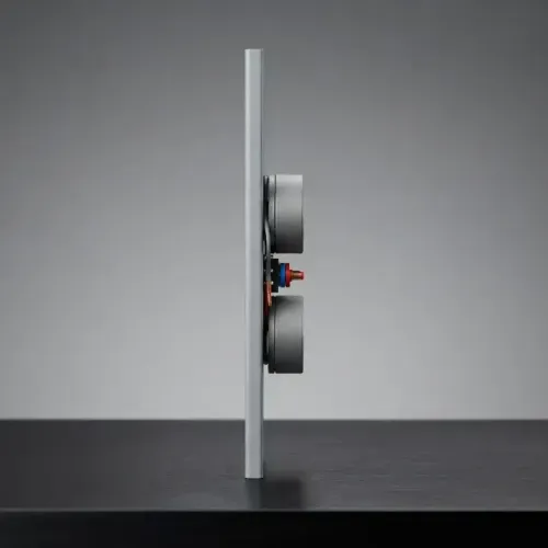 Caixa De Som De 220W RMS Invisível De Embutir Em Parede/Drywall