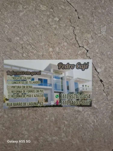 Serviço reforma