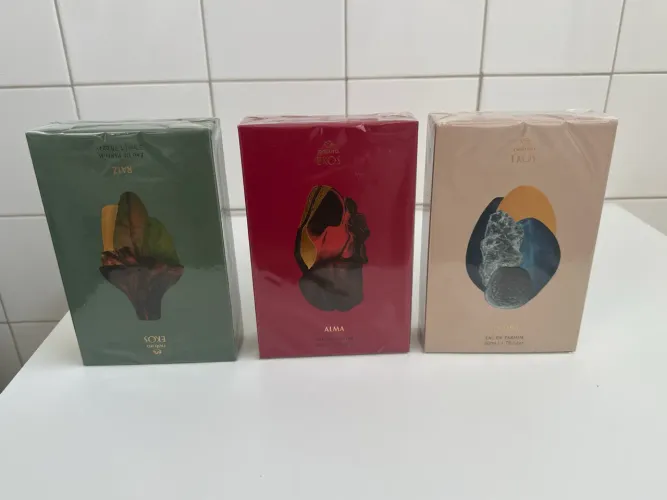 Perfumes Natura Ekos -Raiz, Alma e pedra 