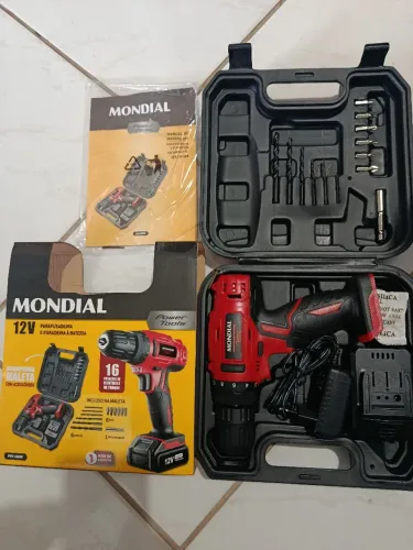 Parafusadeira e Furadeira Mondial FPF-06M: