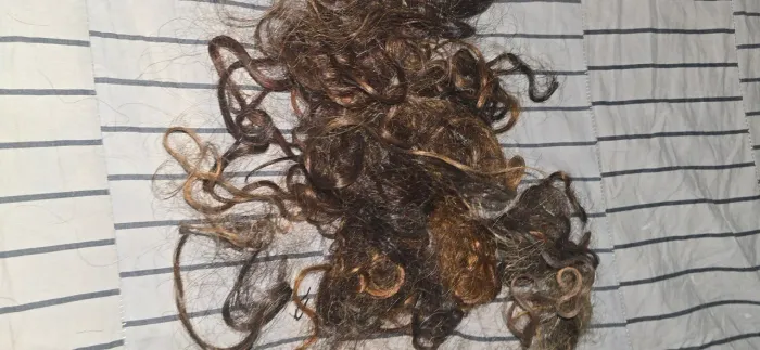Cabelo pra doação 60 gramas . 25 cm