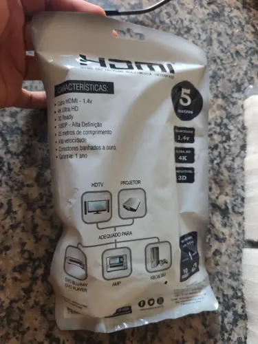 Cabo HDMI - 5 metros