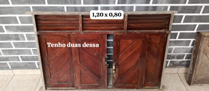 Janelas de madeira