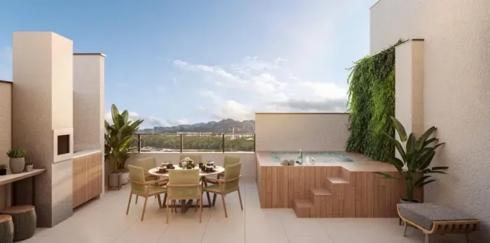 COBERTURA 2 quartos 128M2 em Barra da Tijuca - Rio de Janeiro - RJ