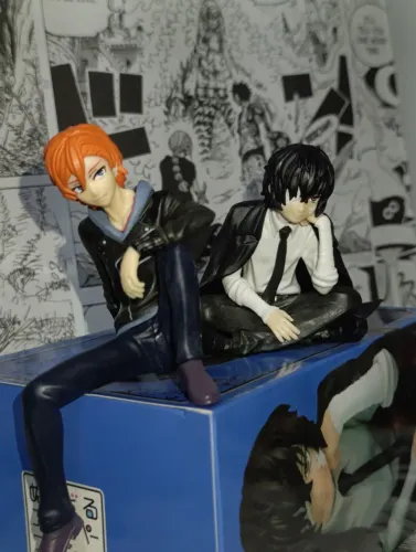 OPORTUNIDADE | Bonecos Dazai e Chuya Bungo Stray Dogs Colecionaveis