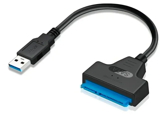 Cabo sata usb 3.0 pra hd/ssd 2.5 e 3.5
