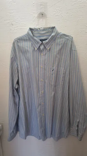 CAMISA MASCULINA MANGA LONGA - NAUTICA - TAM. XXG