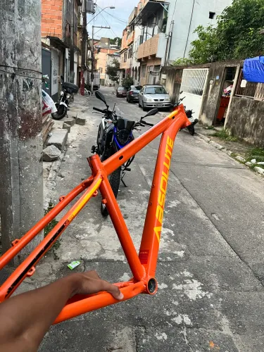 Quadro absolute Nero 4 laranja